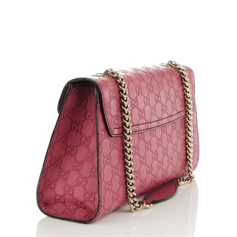 gucci guccissima pink bag|Gucci emily guccissima shoulder bag.